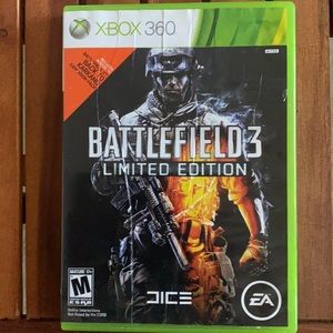 XBOX 360 BATTLEFIELD 3LIMITED EDITION